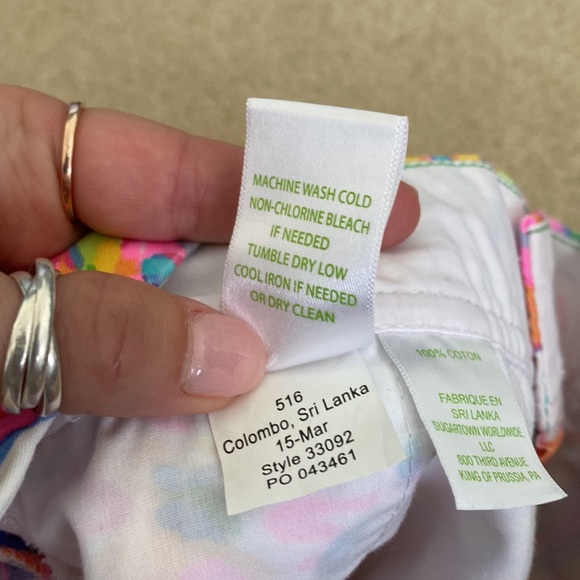 Lilly Pulitzer The Walsh shorts size 2 - Picture 7 of 8
